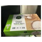 White cooked sticky rice 12 bowls