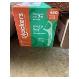 Plackers floss picks 2-450ct