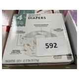 Premium size 4 diapers 198 ct