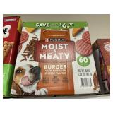 Purina moist & meaty burger 60 pouches