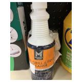 Oven, grill & fryer cleaner 2 bottles