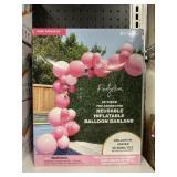 Pink Paradise 28pc inflatable balloon garland
