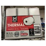 Thermal paper roll 18 ct