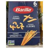 Barilla 6 boxes variety pack