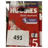 Huggies 148 diapers size 5