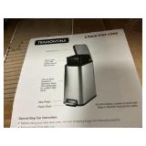 Tramontina 2 pack step cans