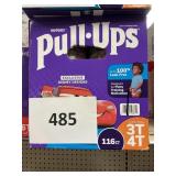 Huggies pull ups 3T-4T 116 ct