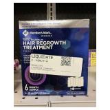 Hair regrowth treatment 6mth supply