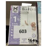 Premium 164 diapers size 1