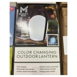 Color changing outdoor lantern