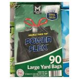 Power Flex large yard bags 90ct
