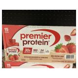 Premier Protein strawberry 15 pack