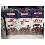 Swanson beef broth 3-32 oz