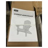 Keter adirondack chair- brown