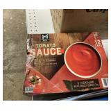 Tomato sauce 12 cans