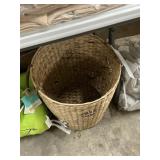 Pillowfort woven basket 15inDx17inH
