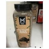 Fine ground black pepper 2-18 oz