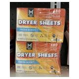 Dryer sheets 2-240ct