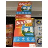 Bounce dryer sheets 2-400 sheets