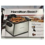 Hamilton Beach 21 cup deep fryer