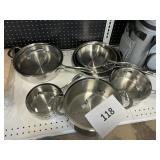 Henckels SS 11 pc cookware set
