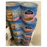 9 Lives meaty pate 6-4 ct cans