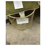 Pillofort metal wire floor bin17in Hx18in D