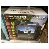 Monster Vision 2 BT speaker w/ LCD TV