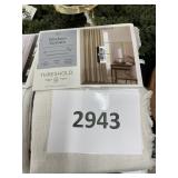 Threshold curtian 50inWx84inL