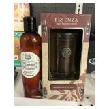 Organic lotion 8 fl oz -Essenza 6.5oz candle