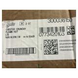 Frito Lays Cheetos crunchy flamin hot 64-2oz