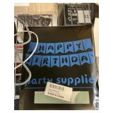 Happy birthday banner