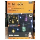 Eco Scapes cafe lights 24 ft