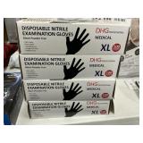 DHG medical exam gloves XL 4-100 ct