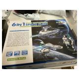 6 in 1 space fleet solar rechargeable