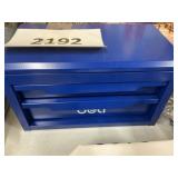 Deli 2 drawer metal tool box