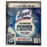 Lysol toilet bowl cleaner 4 pack