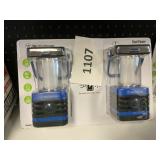 Westinghouse 2pcs dual power rechargeable lantern