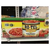 RoTel diced tomatoes & green chilies 8 cans