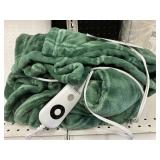 Heated throw blanket -USED ?