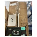 Dude wipes XL 8 packs of 50