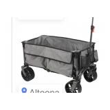 All terrain folding wagon grey