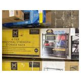 4-Tier Industrial storage rack- granite