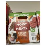 Purina moist & meaty burger 60 pouches
