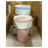 2- Collapsible cups