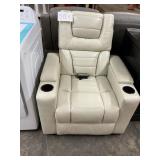 Theater recliner - NO cord- has some marks