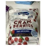 Dried cranberries 48 oz