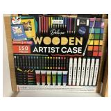 Deluxe wooden artist case 150pcs