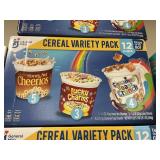 General Mills cereal variety pack 12 cups