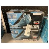 EQPT nitrile gloves 4-150 ct